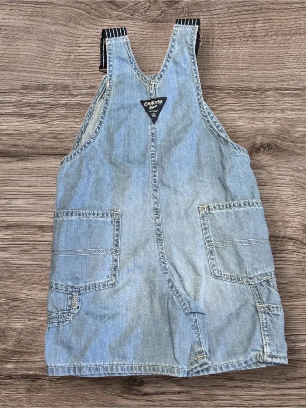 NWT OshKosh B’gosh OshKosh B'gosh Toddler Denim Shortalls - Blue 3T